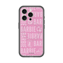 スリムプロテクションプレミアムケース with MagSafe［ Barbie - ロゴパターン3 ］