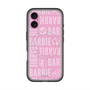 スリムプロテクションプレミアムケース with MagSafe［ Barbie - ロゴパターン3 ］