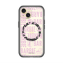 スリムプロテクションプレミアムケース with MagSafe［ Barbie - ロゴパターン3 - クリア ］