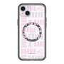 スリムプロテクションプレミアムケース with MagSafe［ Barbie - ロゴパターン3 - クリア ］