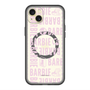スリムプロテクションプレミアムケース with MagSafe［ Barbie - ロゴパターン3 - クリア ］