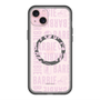 スリムプロテクションプレミアムケース with MagSafe［ Barbie - ロゴパターン3 - クリア ］