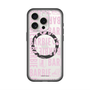 スリムプロテクションプレミアムケース with MagSafe［ Barbie - ロゴパターン3 - クリア ］