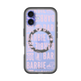 スリムプロテクションプレミアムケース with MagSafe［ Barbie - ロゴパターン3 - クリア ］