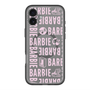 スリムプロテクションプレミアムケース with MagSafe［ Barbie - ロゴパターン3 - クリア ］