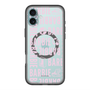 スリムプロテクションプレミアムケース with MagSafe［ Barbie - ロゴパターン3 - クリア ］