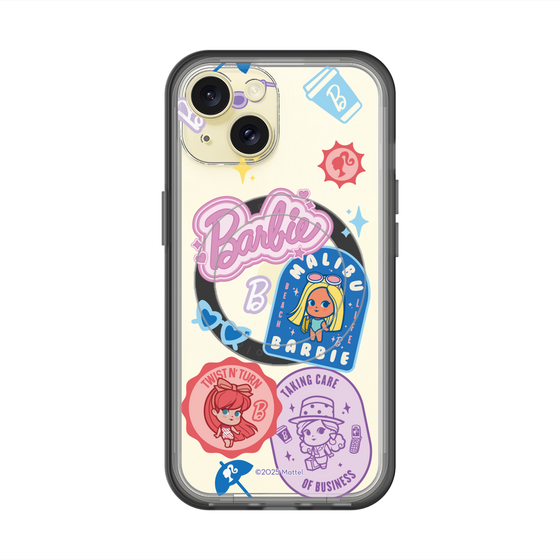 スリムプロテクションプレミアムケース with MagSafe［ Barbie - CUTIE STYLE2 ］