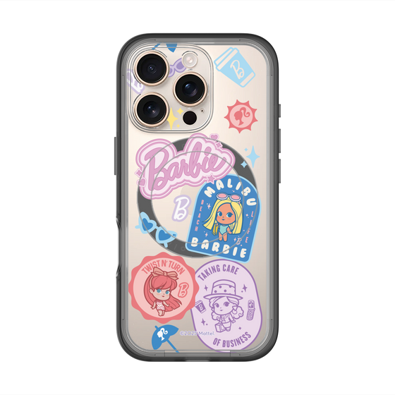 スリムプロテクションプレミアムケース with MagSafe［ Barbie - CUTIE STYLE2 ］