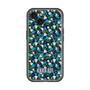 スリムプロテクションプレミアムケース with MagSafe［ ANNA SUI - HEARTS VINE - BLUE ］