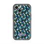 スリムプロテクションプレミアムケース with MagSafe［ ANNA SUI - HEARTS VINE - BLUE ］