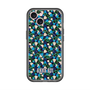 スリムプロテクションプレミアムケース with MagSafe［ ANNA SUI - HEARTS VINE - BLUE ］
