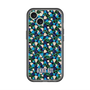 スリムプロテクションプレミアムケース with MagSafe［ ANNA SUI - HEARTS VINE - BLUE ］