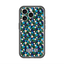 スリムプロテクションプレミアムケース with MagSafe［ ANNA SUI - HEARTS VINE - BLUE ］