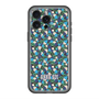 スリムプロテクションプレミアムケース with MagSafe［ ANNA SUI - HEARTS VINE - BLUE ］
