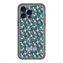 スリムプロテクションプレミアムケース with MagSafe［ ANNA SUI - HEARTS VINE - BLUE ］