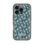 スリムプロテクションプレミアムケース with MagSafe［ ANNA SUI - HEARTS VINE - BLUE ］