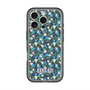 スリムプロテクションプレミアムケース with MagSafe［ ANNA SUI - HEARTS VINE - BLUE ］
