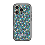 スリムプロテクションプレミアムケース with MagSafe［ ANNA SUI - HEARTS VINE - BLUE ］