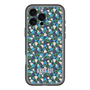 スリムプロテクションプレミアムケース with MagSafe［ ANNA SUI - HEARTS VINE - BLUE ］