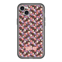 スリムプロテクションプレミアムケース with MagSafe［ ANNA SUI - HEARTS VINE - PINK ］