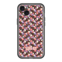 スリムプロテクションプレミアムケース with MagSafe［ ANNA SUI - HEARTS VINE - PINK ］