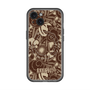 スリムプロテクションプレミアムケース with MagSafe［ ANNA SUI - STITCHED FLORAL ］