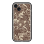 スリムプロテクションプレミアムケース with MagSafe［ ANNA SUI - STITCHED FLORAL ］