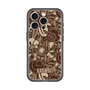 スリムプロテクションプレミアムケース with MagSafe［ ANNA SUI - STITCHED FLORAL ］