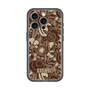 スリムプロテクションプレミアムケース with MagSafe［ ANNA SUI - STITCHED FLORAL ］