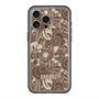 スリムプロテクションプレミアムケース with MagSafe［ ANNA SUI - STITCHED FLORAL ］