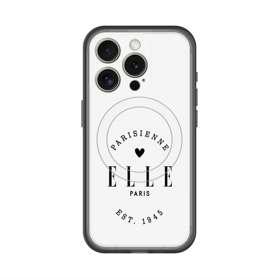 スリムプロテクションプレミアムケース with MagSafe［ ELLE - Parisienne ］