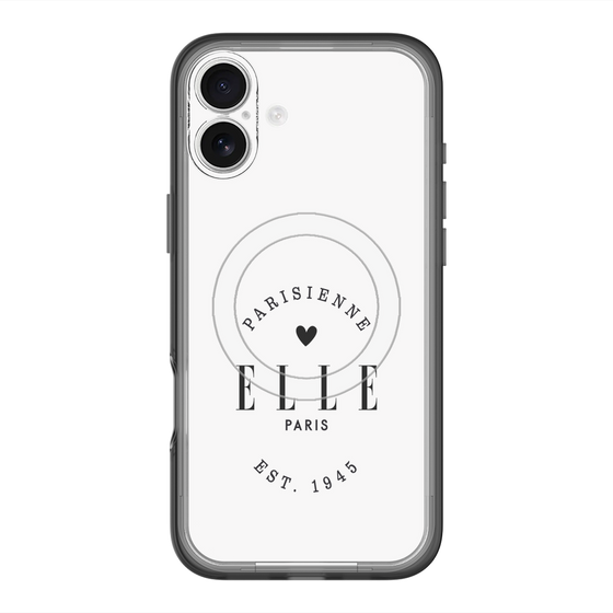 スリムプロテクションプレミアムケース with MagSafe［ ELLE - Parisienne ］