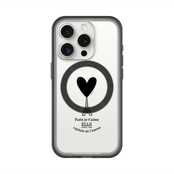スリムプロテクションプレミアムケース with MagSafe［ ELLE - Paris je t'aime ］