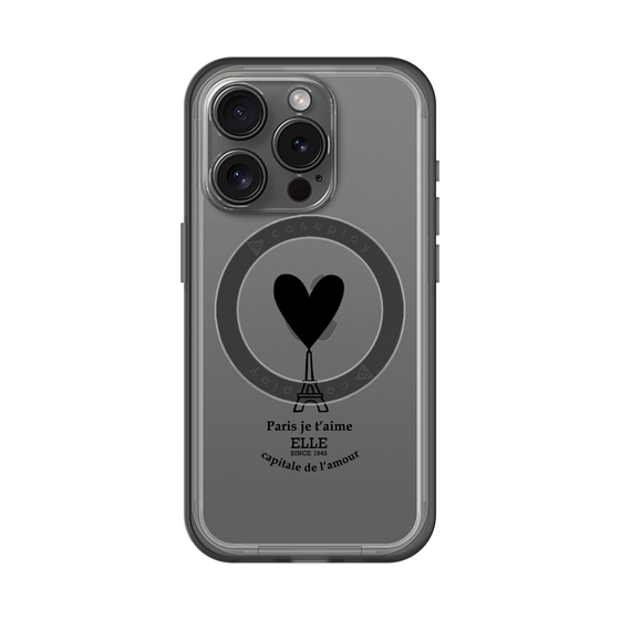 スリムプロテクションプレミアムケース with MagSafe［ ELLE - Paris je t'aime ］