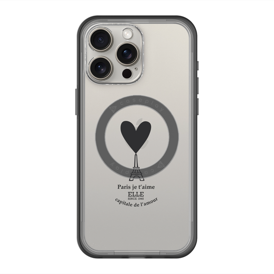 スリムプロテクションプレミアムケース with MagSafe［ ELLE - Paris je t'aime ］