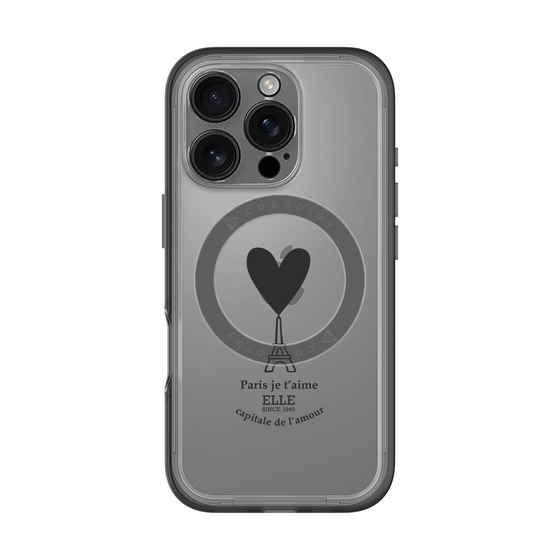 スリムプロテクションプレミアムケース with MagSafe［ ELLE - Paris je t'aime ］