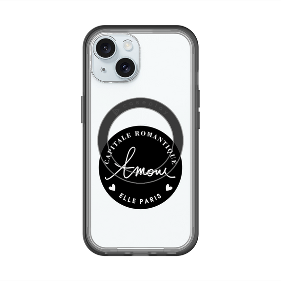 スリムプロテクションプレミアムケース with MagSafe［ ELLE - Capitale Romantique ］