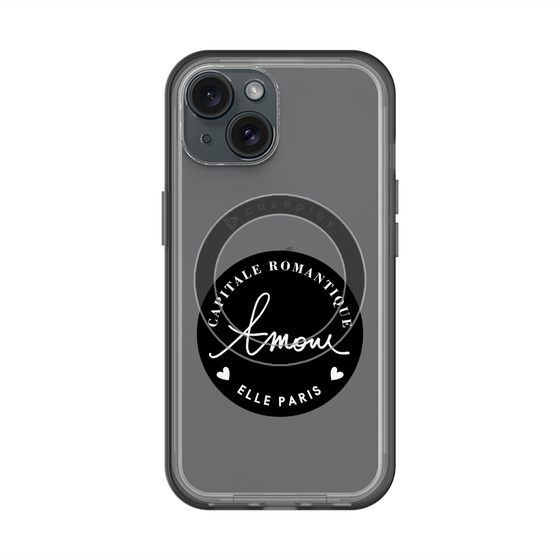 スリムプロテクションプレミアムケース with MagSafe［ ELLE - Capitale Romantique ］
