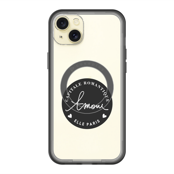 スリムプロテクションプレミアムケース with MagSafe［ ELLE - Capitale Romantique ］