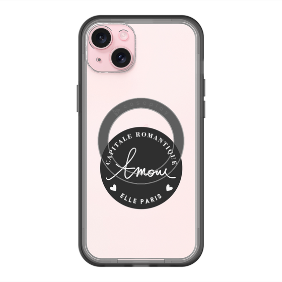 スリムプロテクションプレミアムケース with MagSafe［ ELLE - Capitale Romantique ］
