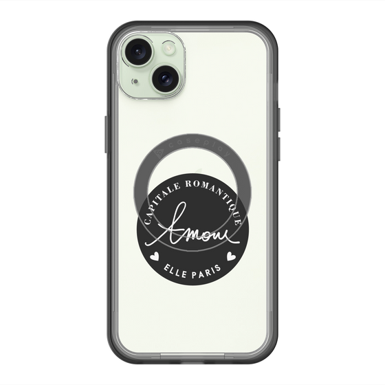 スリムプロテクションプレミアムケース with MagSafe［ ELLE - Capitale Romantique ］