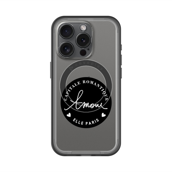 スリムプロテクションプレミアムケース with MagSafe［ ELLE - Capitale Romantique ］