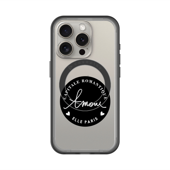 スリムプロテクションプレミアムケース with MagSafe［ ELLE - Capitale Romantique ］