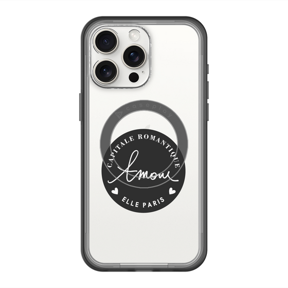 スリムプロテクションプレミアムケース with MagSafe［ ELLE - Capitale Romantique ］