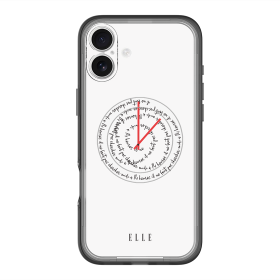スリムプロテクションプレミアムケース with MagSafe［ ELLE - Do not look to 12 to 2 p.m. ］