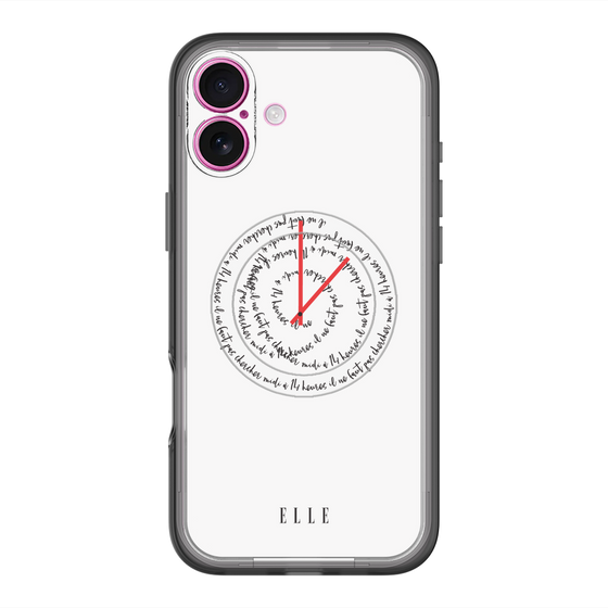 スリムプロテクションプレミアムケース with MagSafe［ ELLE - Do not look to 12 to 2 p.m. ］