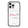 スリムプロテクションプレミアムケース with MagSafe［ ELLE - Let who love me follow me - ホワイト ］