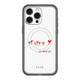 スリムプロテクションプレミアムケース with MagSafe［ ELLE - Let who love me follow me - ホワイト ］