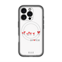 スリムプロテクションプレミアムケース with MagSafe［ ELLE - Let who love me follow me - ホワイト ］
