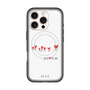 スリムプロテクションプレミアムケース with MagSafe［ ELLE - Let who love me follow me - ホワイト ］